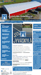 Mobile Screenshot of jyvaskylantennisseura.fi
